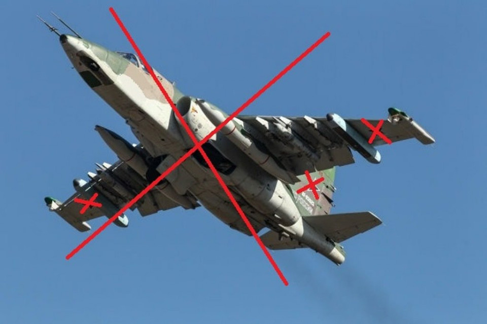 “Окупанти знову літають до Кобзона на концерт”: ЗСУ спустили на землю черговий ворожий винищувач Су-25