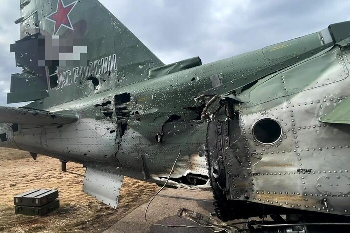 ЗСУ збили російський винищував Су-25: пілота взяли в полон