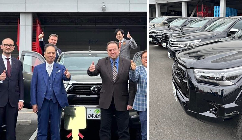 Головне, щоб наші не присвоїли! Депутати Японії з власних зарплат купили десятки машин для ЗСУ